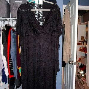 Marina Black Lace evening dress